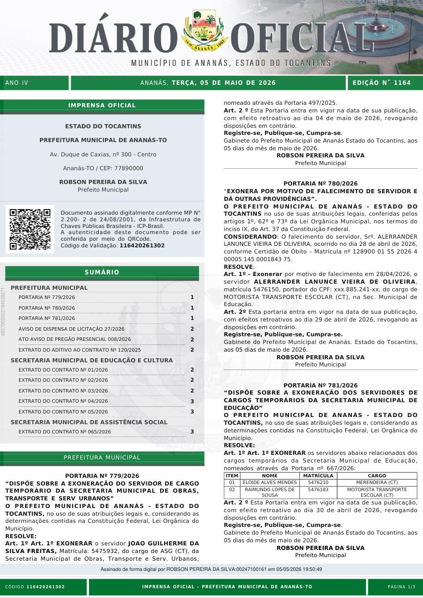 Capa da edição