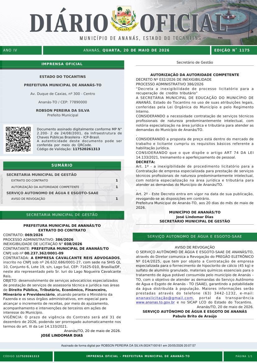 Capa da edição