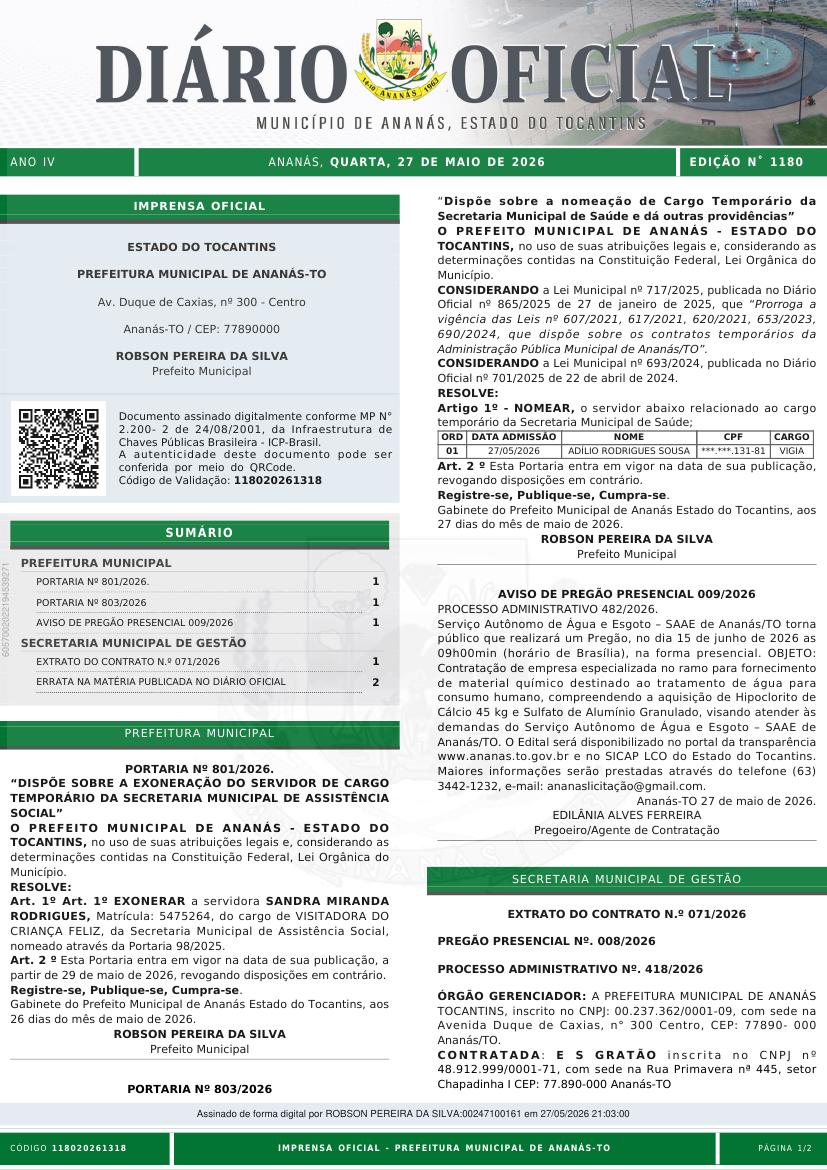 Capa da edição