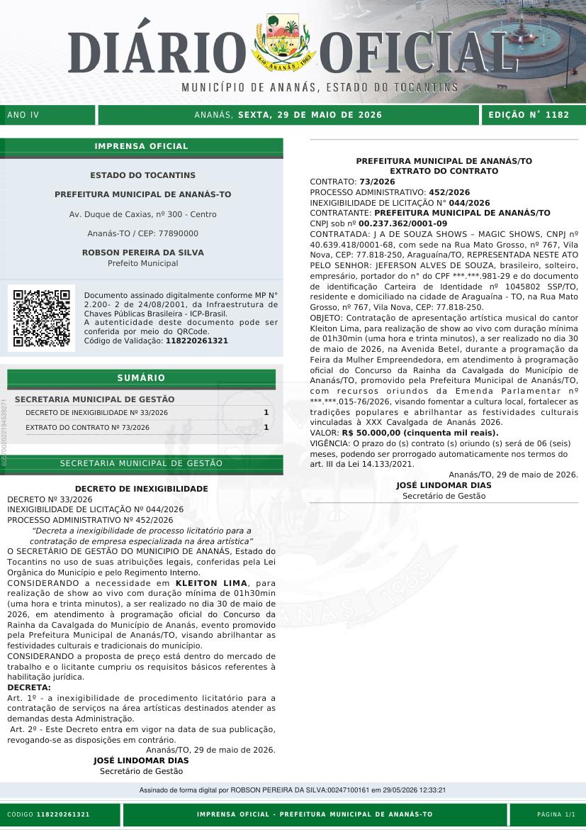 Capa da edição
