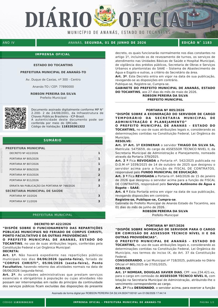 Capa da edição