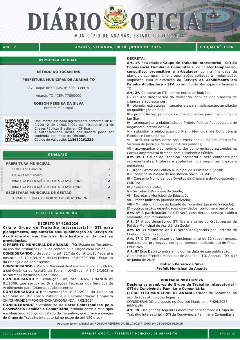 Capa da edição