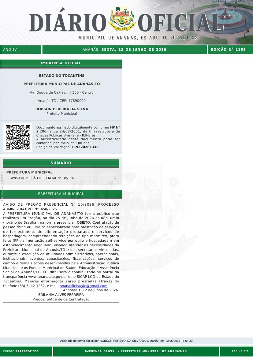 Capa da edição