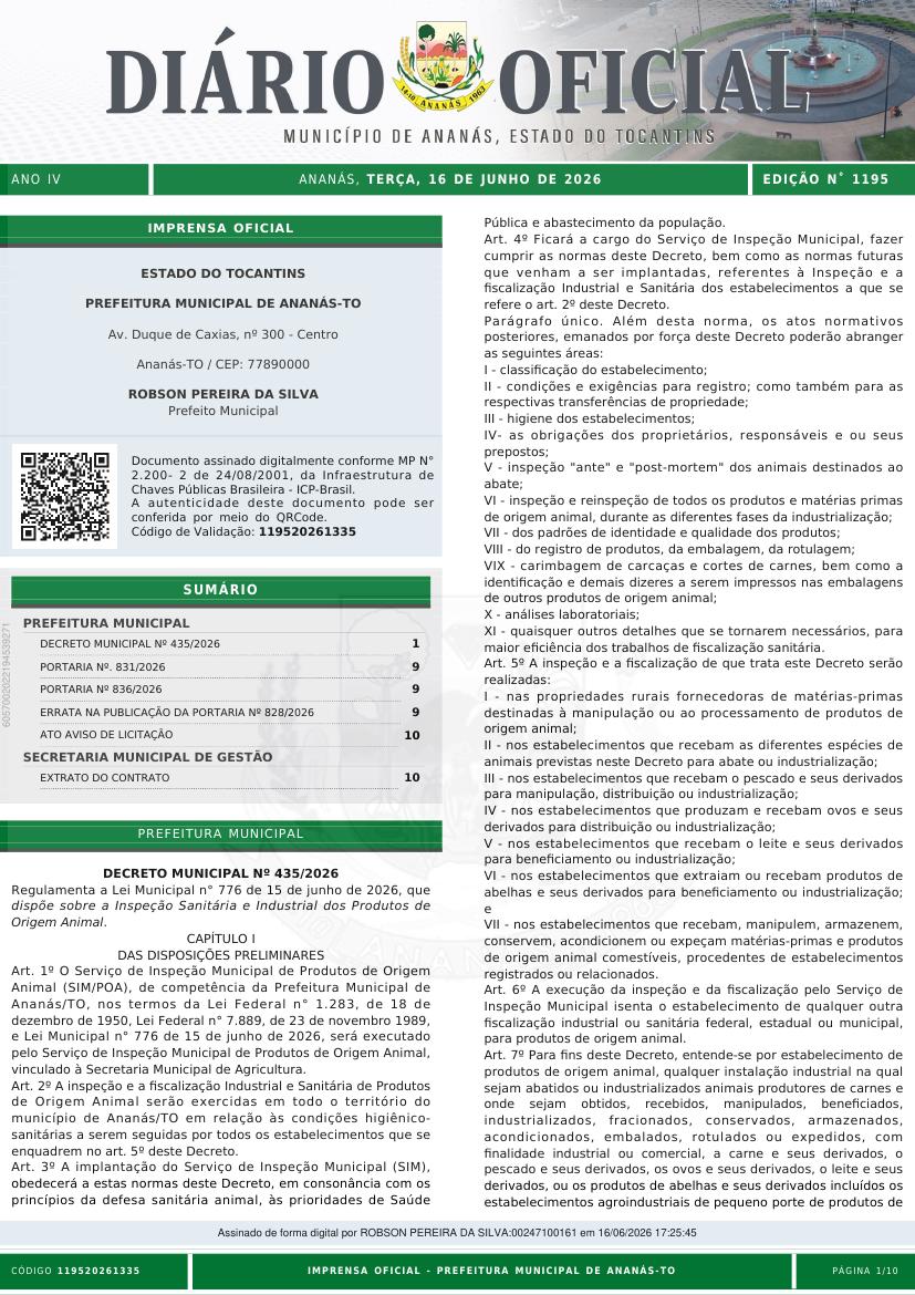 Capa da edição