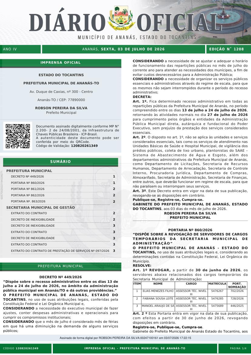 Capa da edição