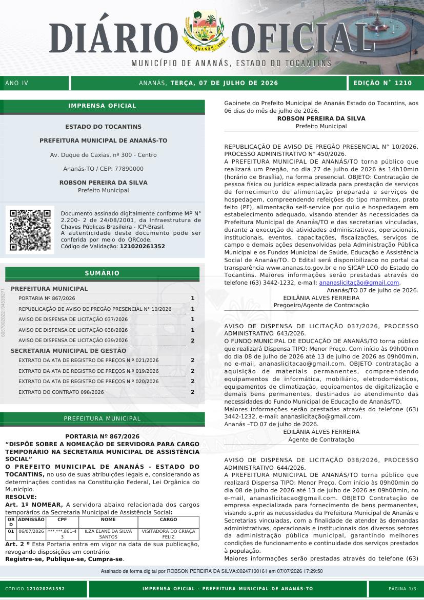 Capa da edição