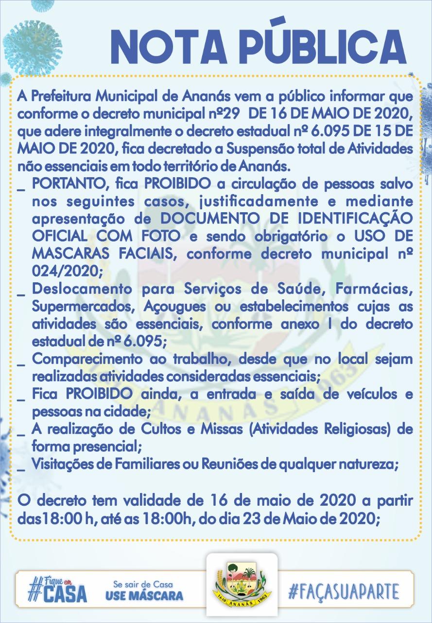 Nota Pública Nota Pública