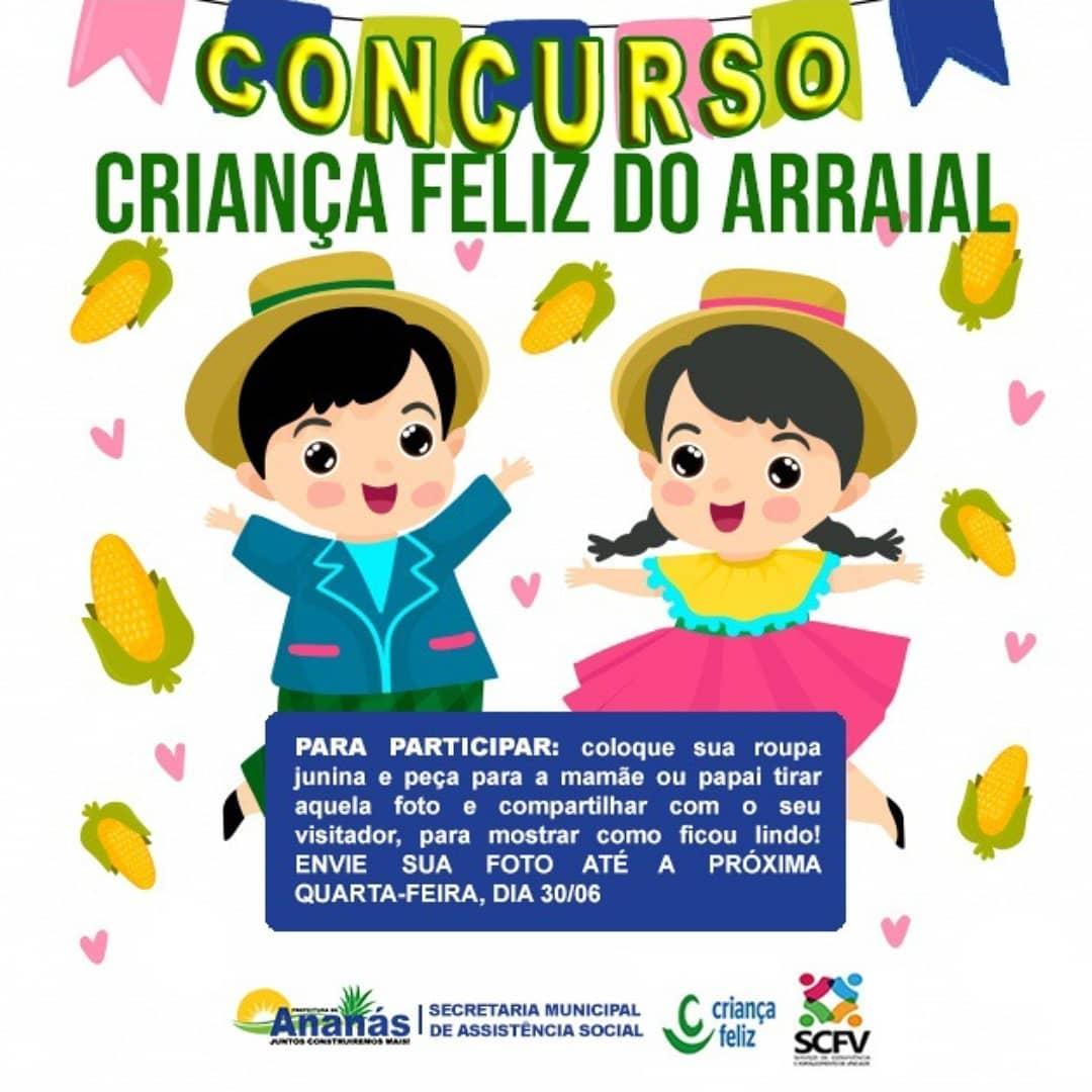 Concurso Criança Feliz do Arraial Concurso Criança Feliz do Arraial