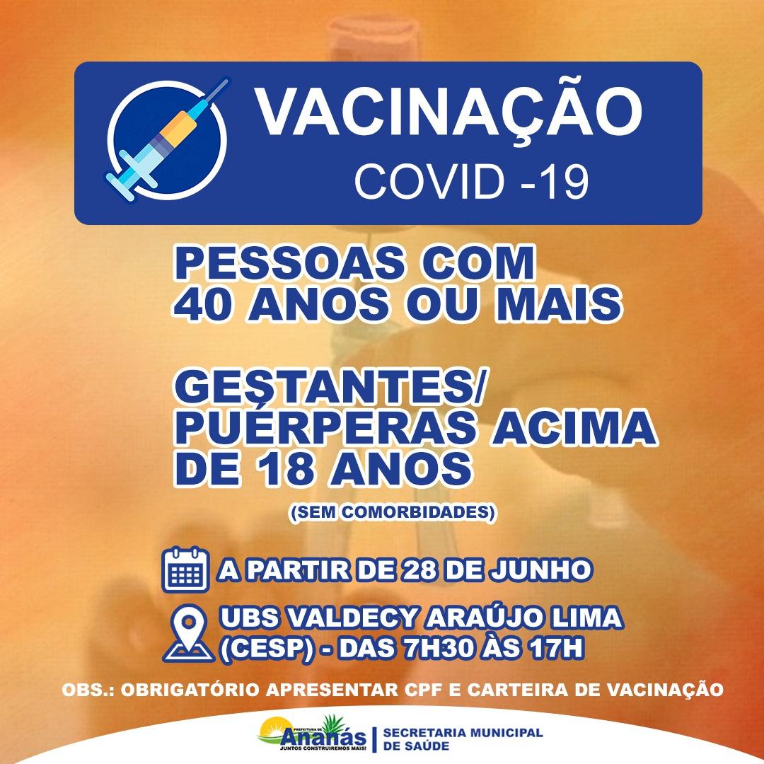 VACINAÇÃO COVID-19 VACINAÇÃO COVID-19