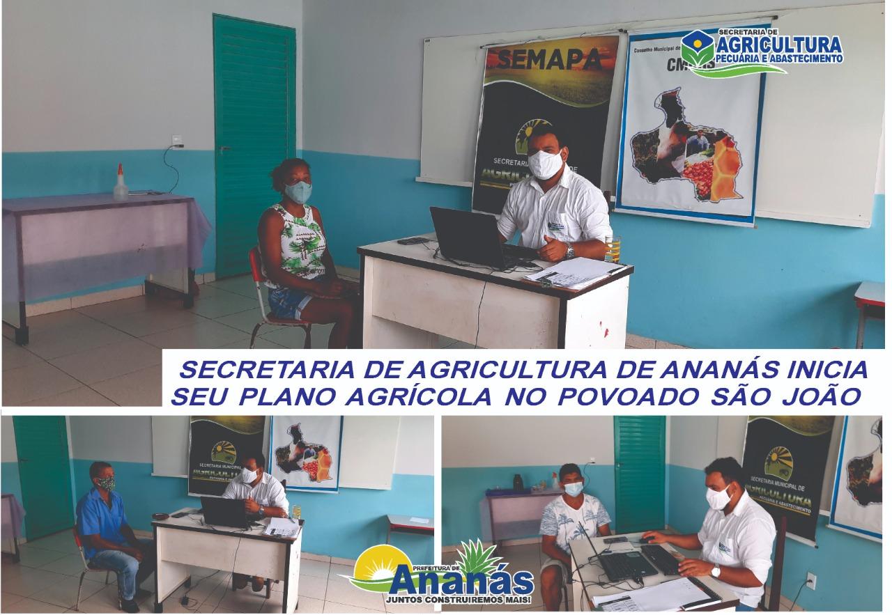 Prefeitura Municipal de Ananás, por meio da Secretaria Municipal de Agricultura, Pecuária e Abastecimento, inicia seu Plano Agrícola 2021 no Povoado São João Prefeitura Municipal de Ananás, por meio da Secretaria Municipal de Agricultura, Pecuária e Abastecimento, inicia seu Plano Agrícola 2021 no Povoado São João