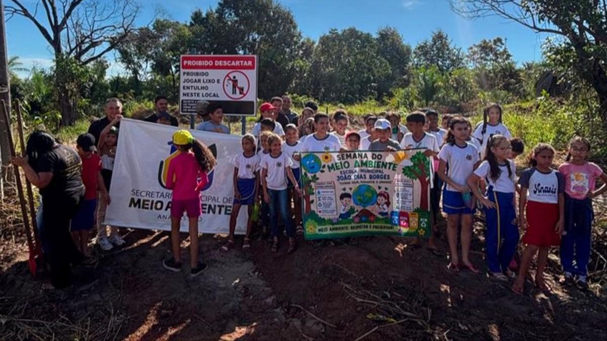 Secretaria de Meio Ambiente promove semana de conscientização ambiental nas escolas municipais