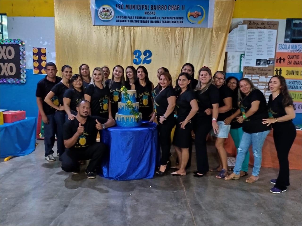 EDUCAÇÃO: Escola Municipal Celebra 32 anos de funcionamento com festa sobre a cultura ananaense EDUCAÇÃO: Escola Municipal Celebra 32 anos de funcionamento com festa sobre a cultura ananaense