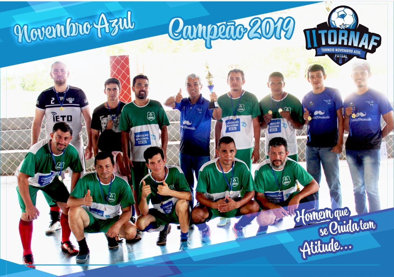 NOVEMBRO AZUL: Homens de Ananás realizam torneio de futsal para celebrar movimento Novembro Azul NOVEMBRO AZUL: Homens de Ananás realizam torneio de futsal para celebrar movimento Novembro Azul